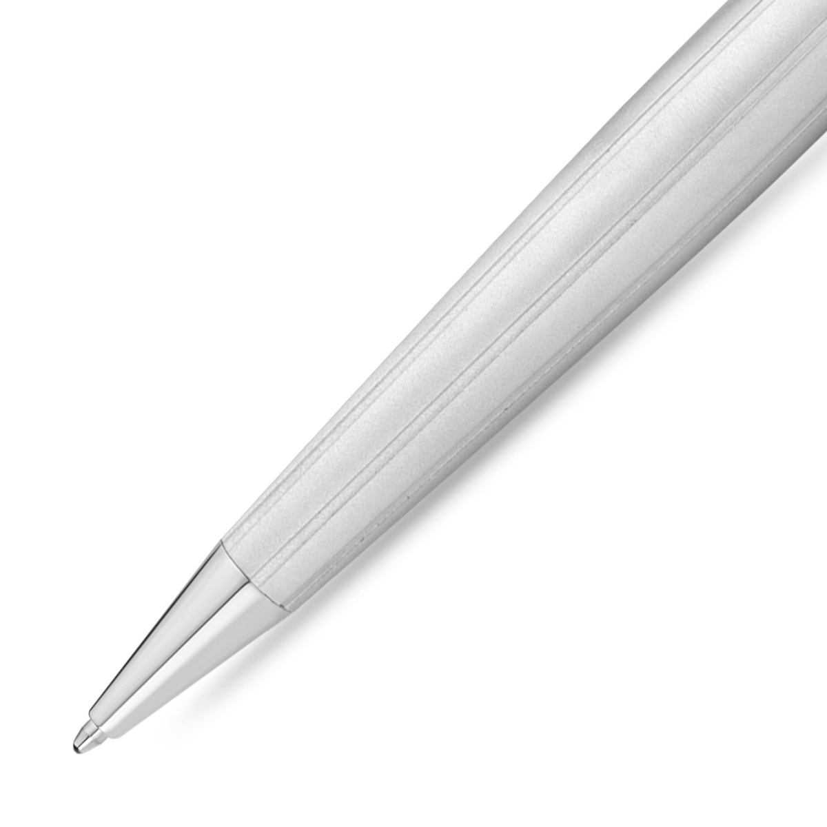 Cerruti 1881 Silver Steel Ballpoint Pen