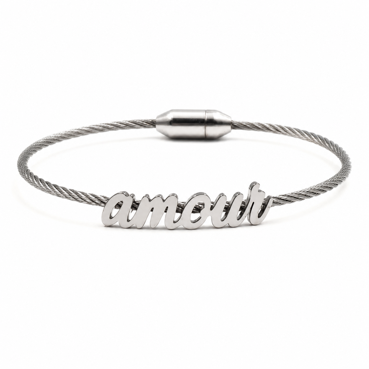Cerruti 1881 Amour bracelet for women steel silver