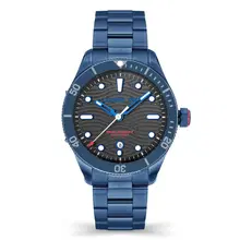 ساعة يد سيدونيو من شيروتى 1881 للرجال استيل ازرق واسود  