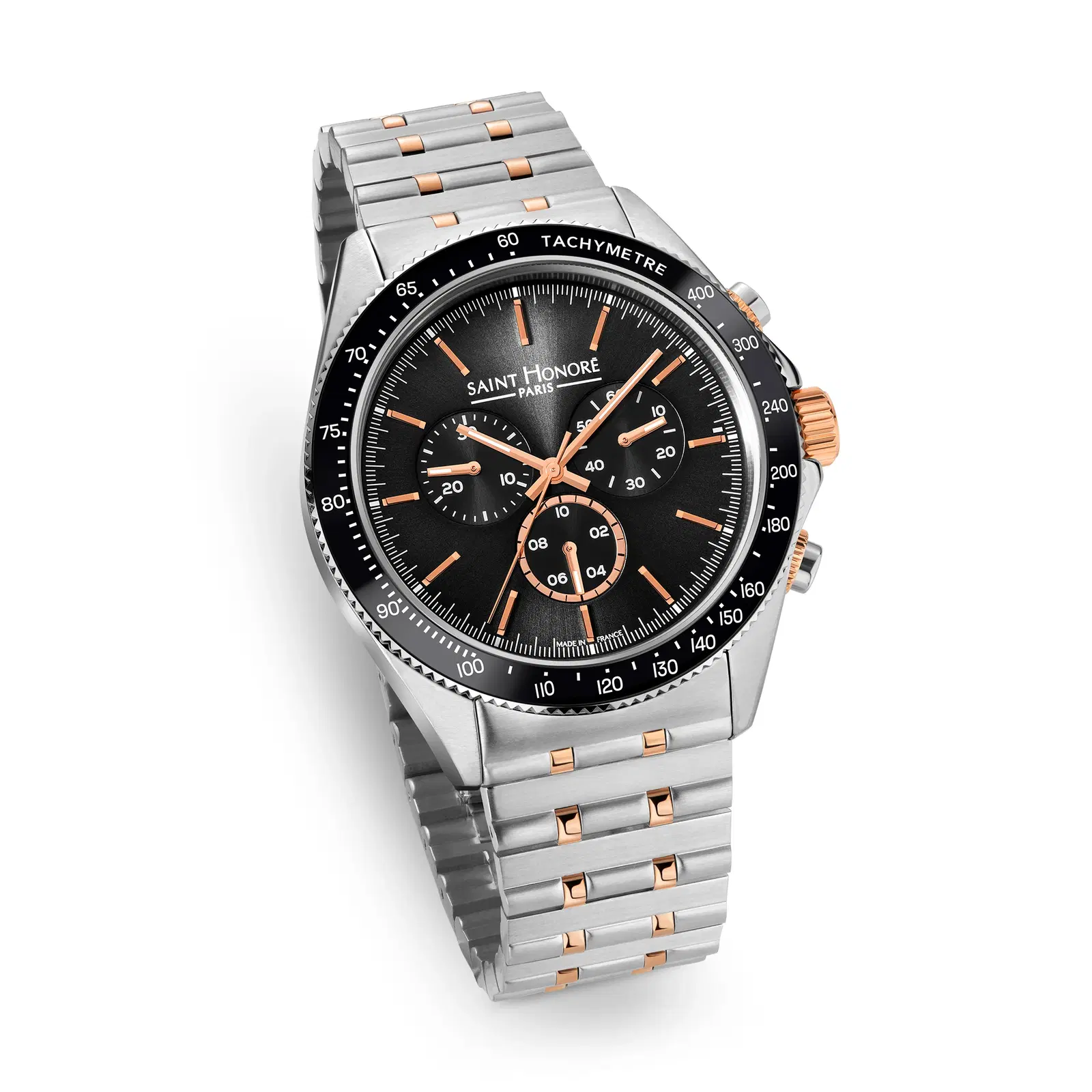 Saint Honore Men's Chronograph Watch - Steel Strap