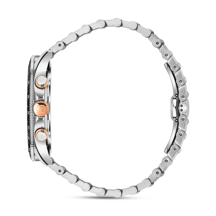 Saint Honore Men's Chronograph Watch - Steel Strap