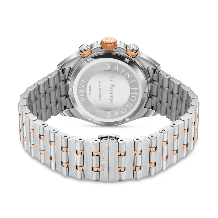 Saint Honore Men's Chronograph Watch - Steel Strap