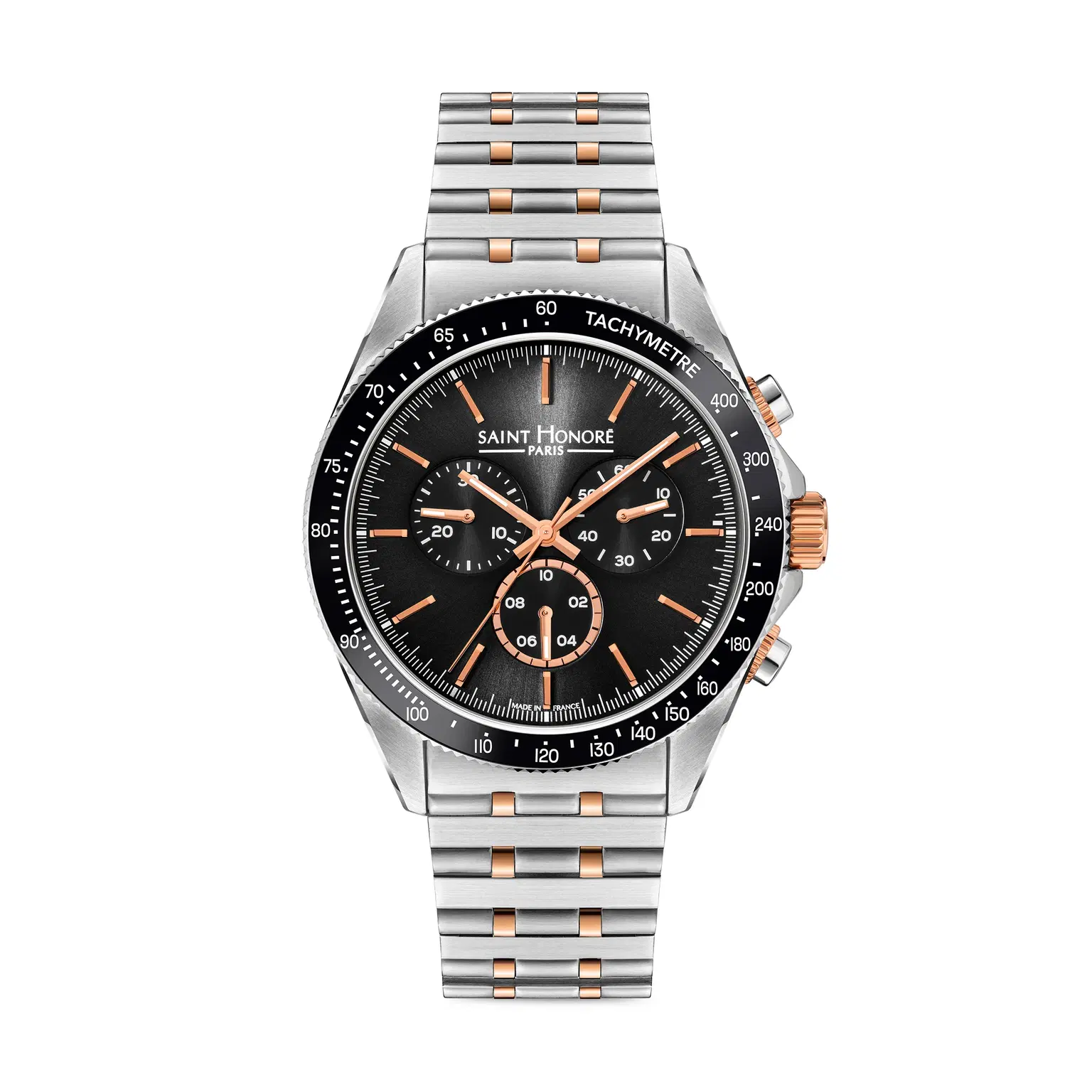Saint Honore Men's Chronograph Watch - Steel Strap