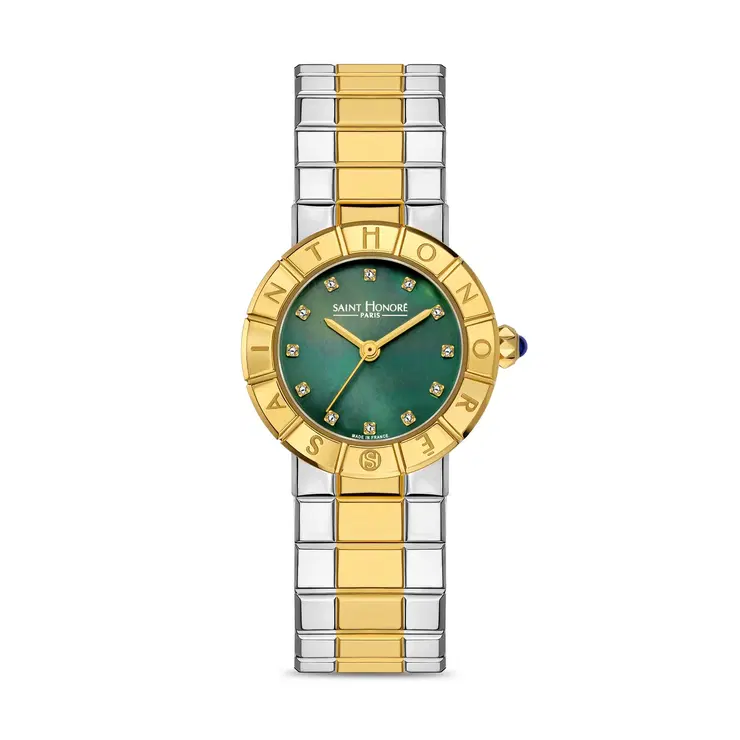 Saint Honore women watch Mother of pearl , Gold / Silver 