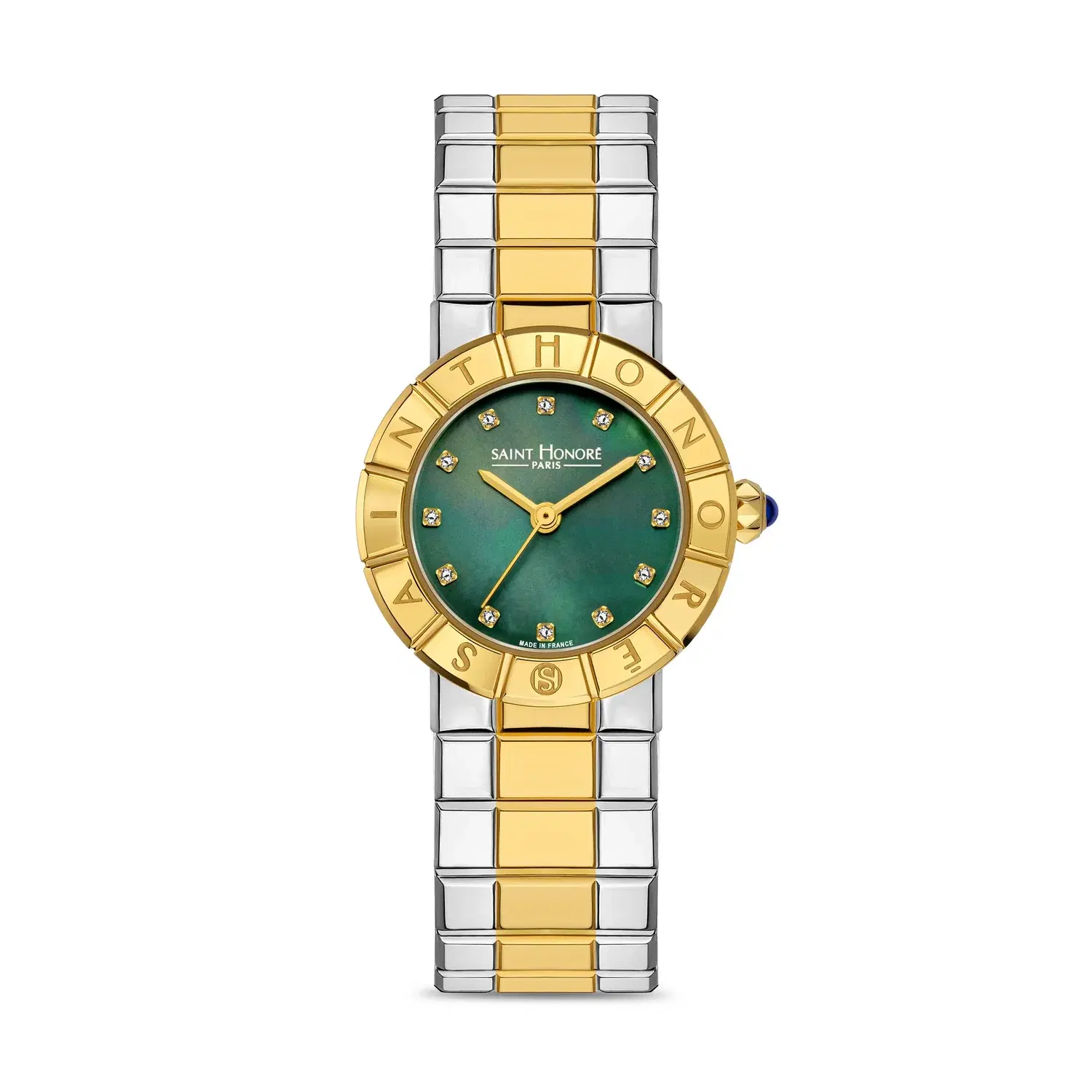 Saint Honore women watch Mother of pearl , Gold / Silver