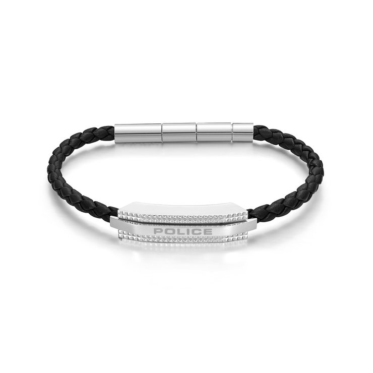 Police Men's Leather Bracelet – Stylish & Durable
