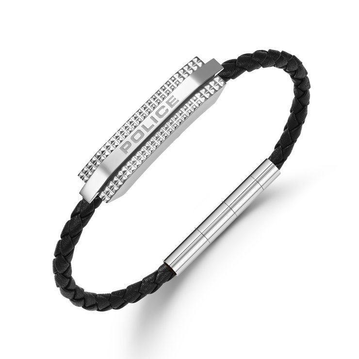 Police Men's Leather Bracelet – Stylish & Durable