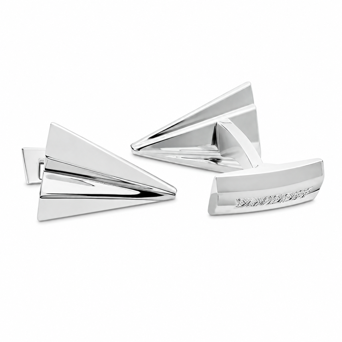 Davidoff Essentials Stainless Steel Cufflinks for Men