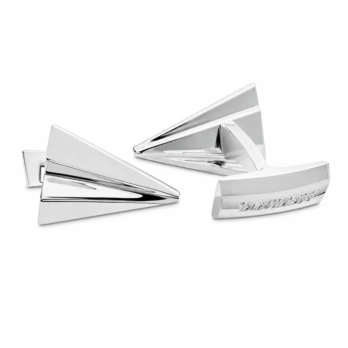 Davidoff Essentials Stainless Steel Cufflinks for Men
