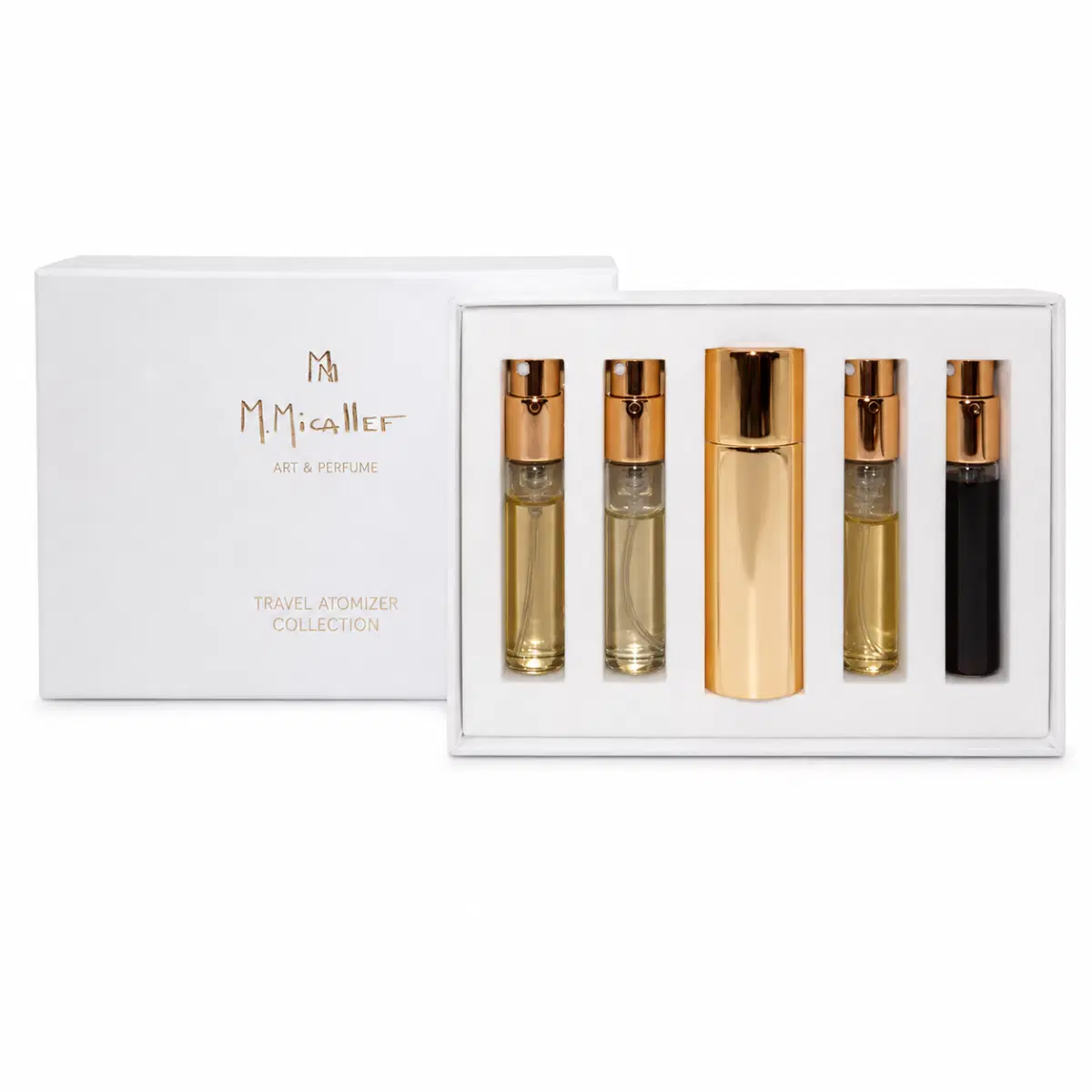 Perf.M.Micallef Travel Atomizer Set Nectars 4x10ML