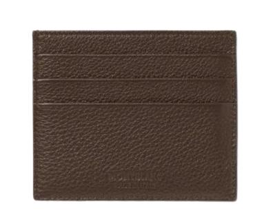 Montblanc Soft Grain card holder 6cc brown leather 