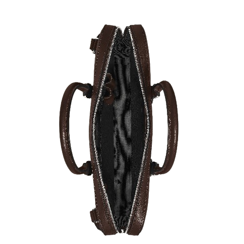 Montblanc Thin Briefcase in Sartorial Leather Ebony Brown