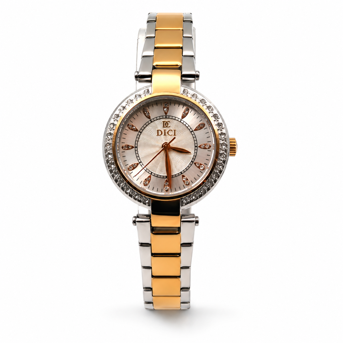 DICI Milano Ladies Steel Gold Silver Watch