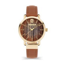 Timberland Oakrock Women Watch Brown Leather 