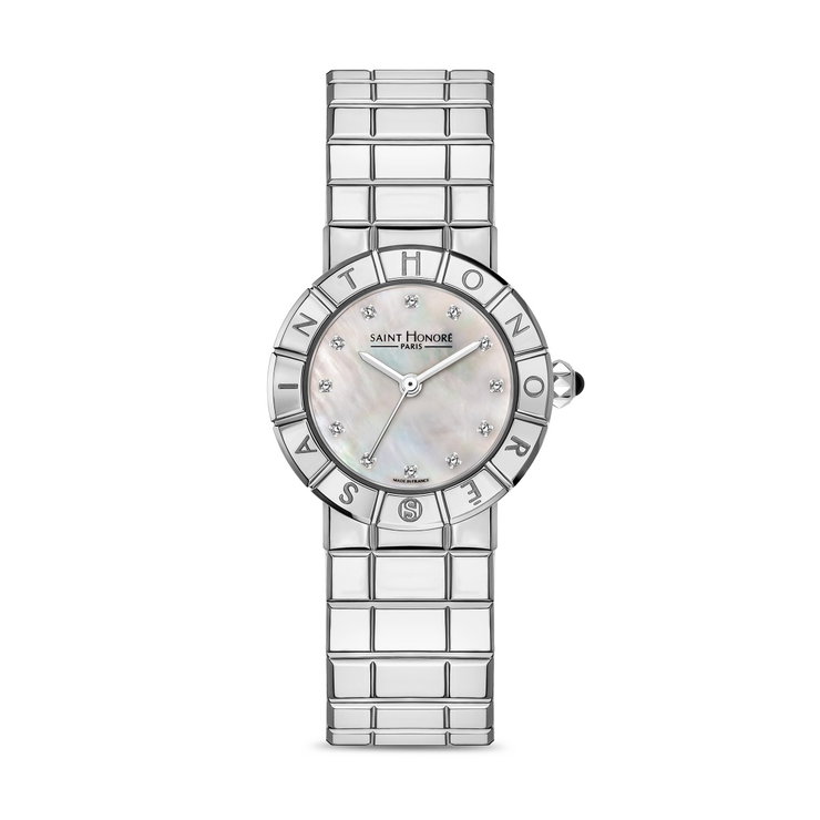 Saint Honore women watch steel silver , Mother of pearl