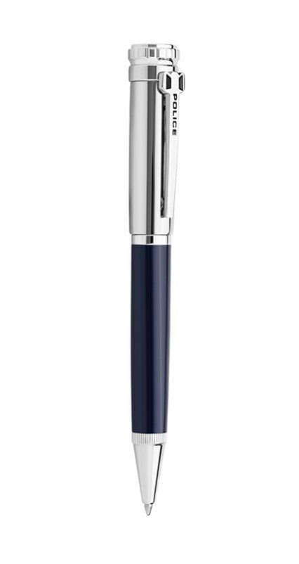 Police Stylus Steel Ballpoint Pen black