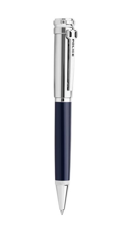 Police Stylus Steel Ballpoint Pen black
