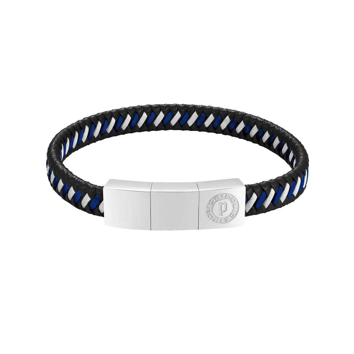 Police TWIST bracelet for men with multicolored leather