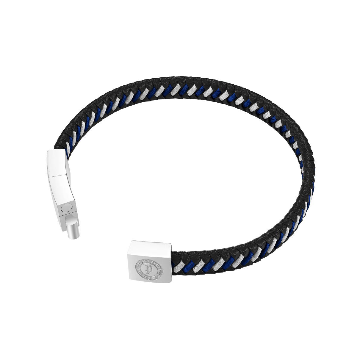 Police TWIST bracelet for men with multicolored leather