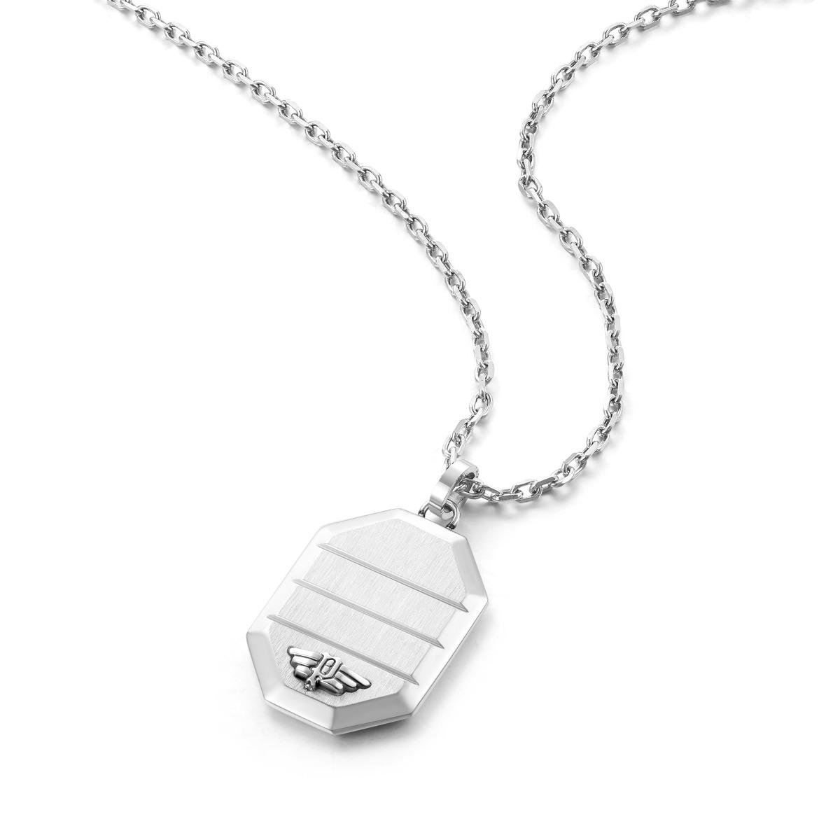 Police REVELRY necklace for men stainless steel silver