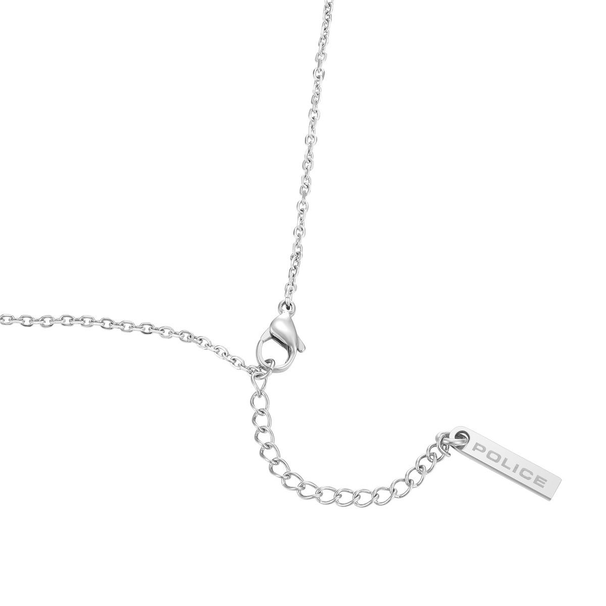 Police REVELRY necklace for men stainless steel silver