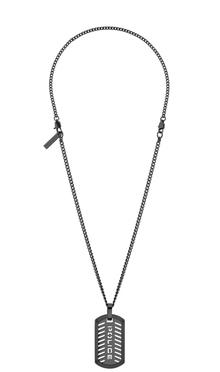 سلسال اتيتيود من بوليس للرجال استيل لون اسود 