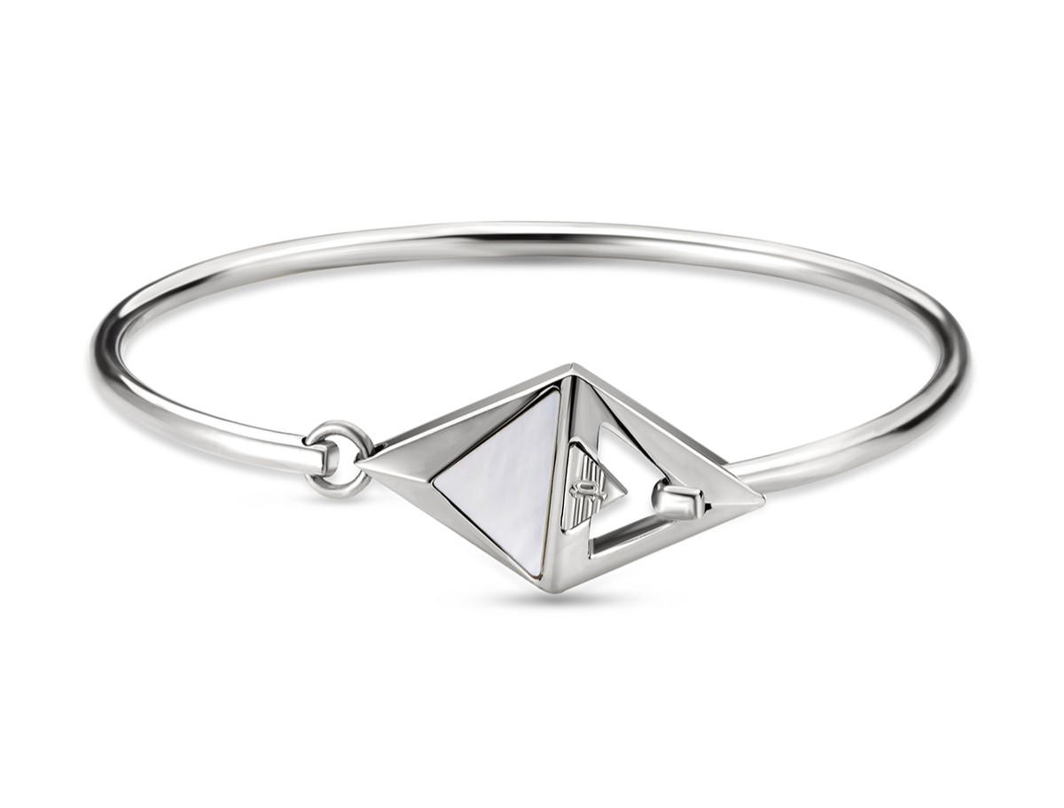 Police DELTA bangle for women stainless steel silver 