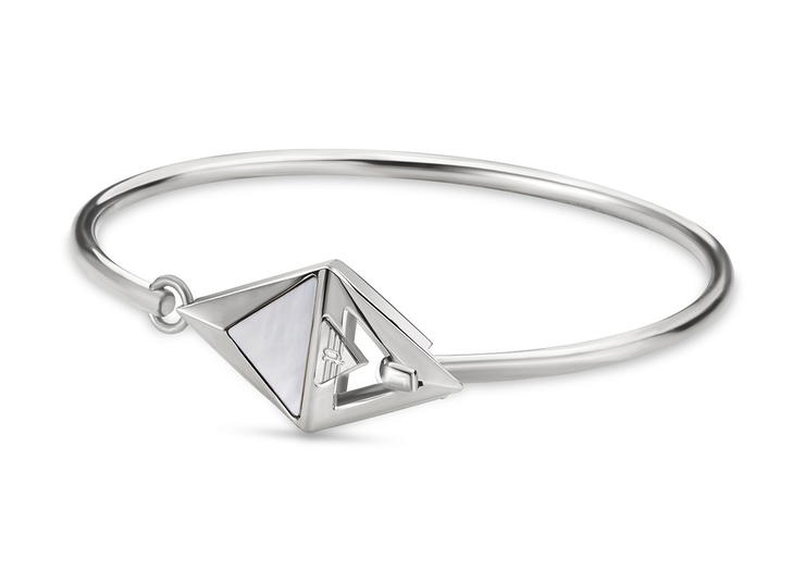 Police DELTA bangle for women stainless steel silver 
