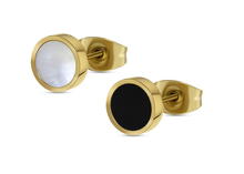 Police AURORA Ladies Earrings Gold Plated Studs