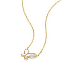 Police KIMANA Ladies Necklace Gold Plated Butterfly 