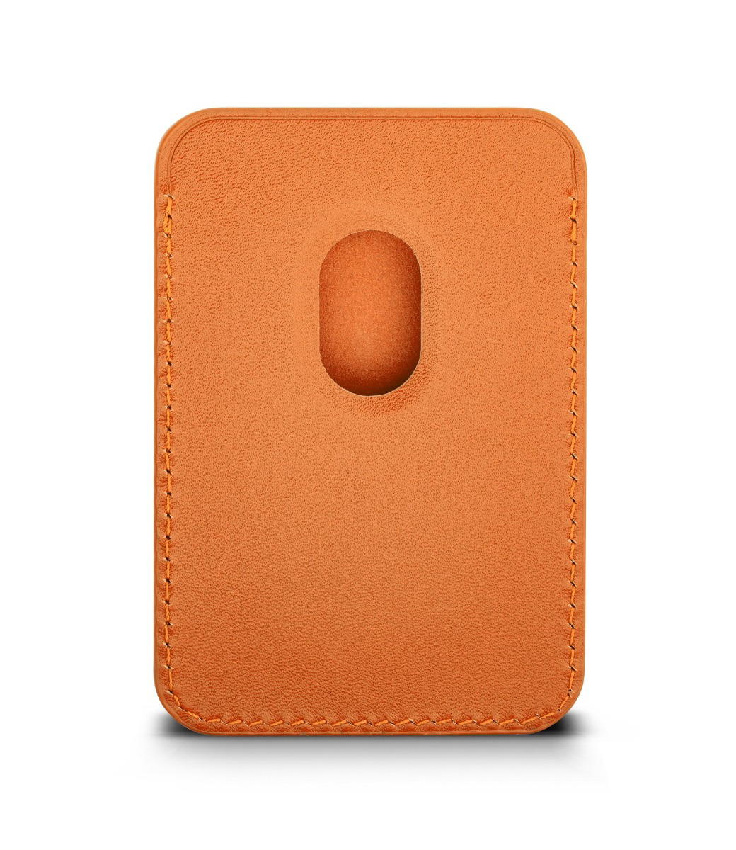 Police ANTIQ card holder for men with light brown leather