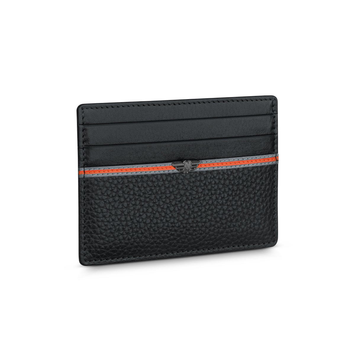 Police DEBONAIR card holder for men 4cc in black leather