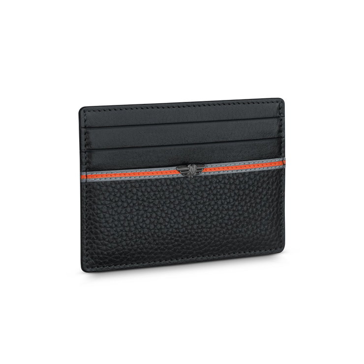 Police DEBONAIR card holder for men 4cc in black leather