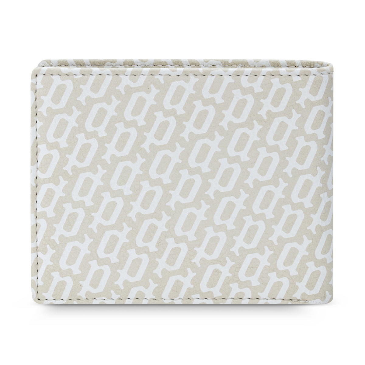 Police HALLMARK wallet for men 6cc Off white leather 