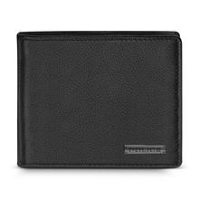 Police Heli Men Black Leather Wallet