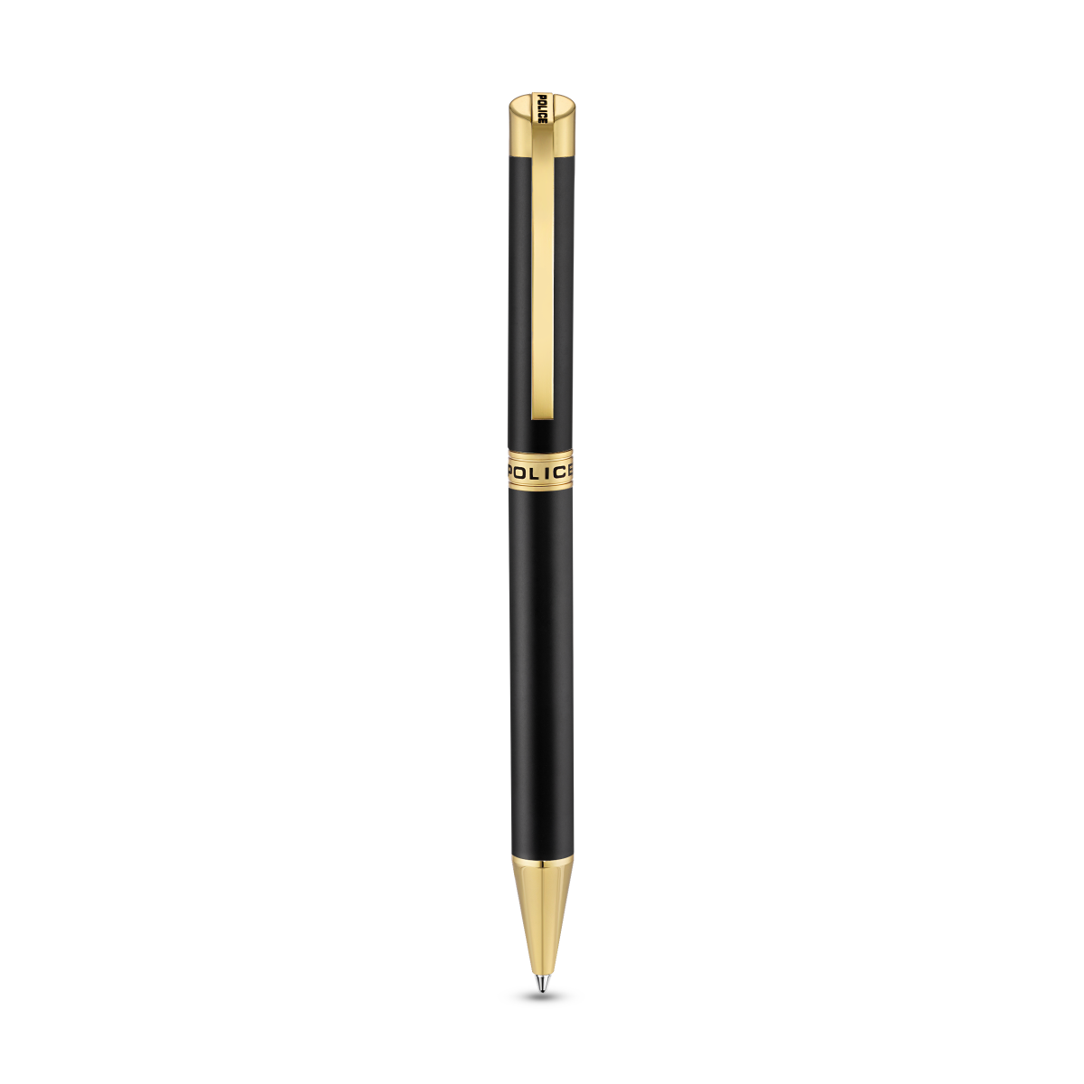 Police Felix Ballpoint Pen Black and Gold