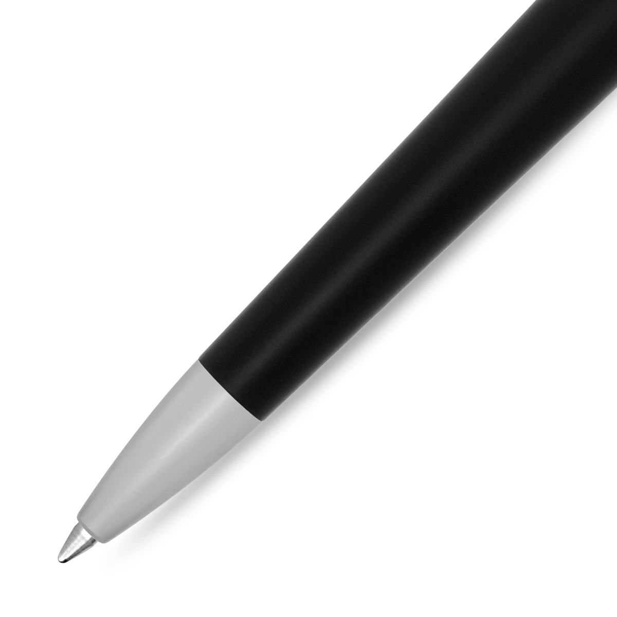 Police Bradley Men's Black and Silver Ballpoint Pen