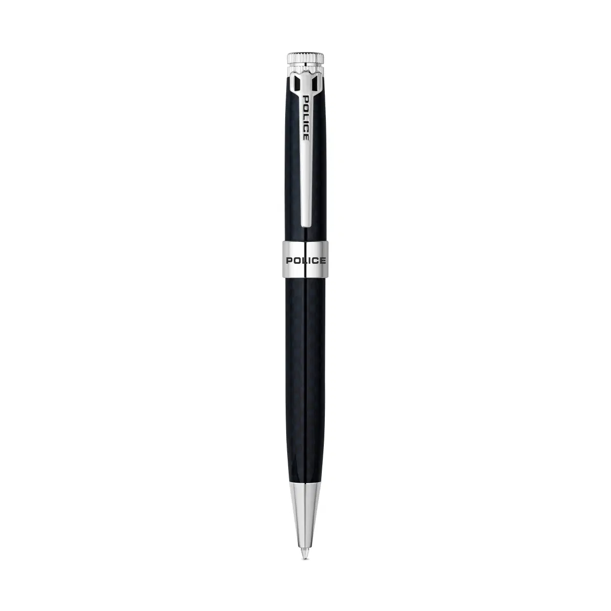 Police Constantia Men's Blue and Silver Ballpoint Pen