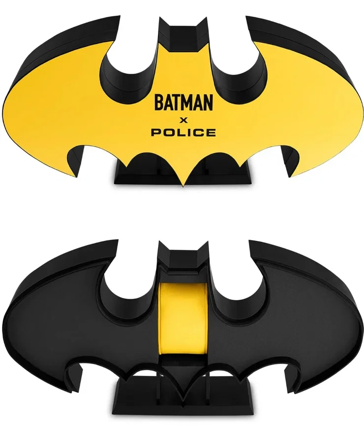 Police Batwing Batman Special Edition Gold Men's Watch Set