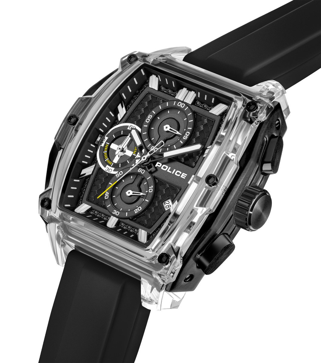 Police Clout Tank Men's Chronograph Watch Set