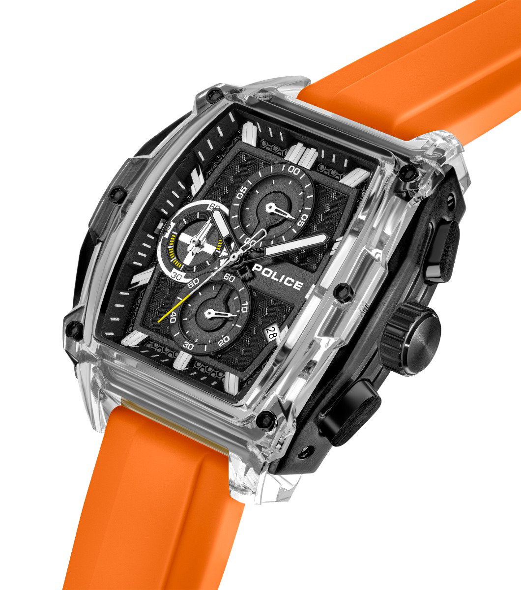 Police Clout Tank Men's Chronograph Watch Set
