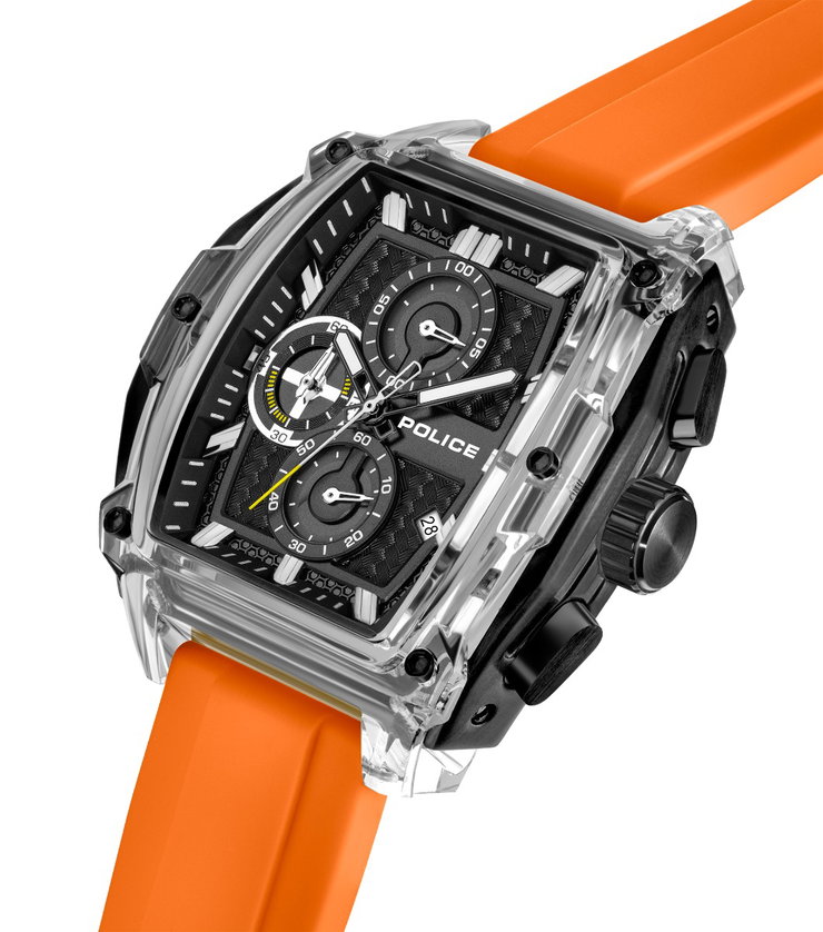 Police Clout Tank Men's Chronograph Watch Set