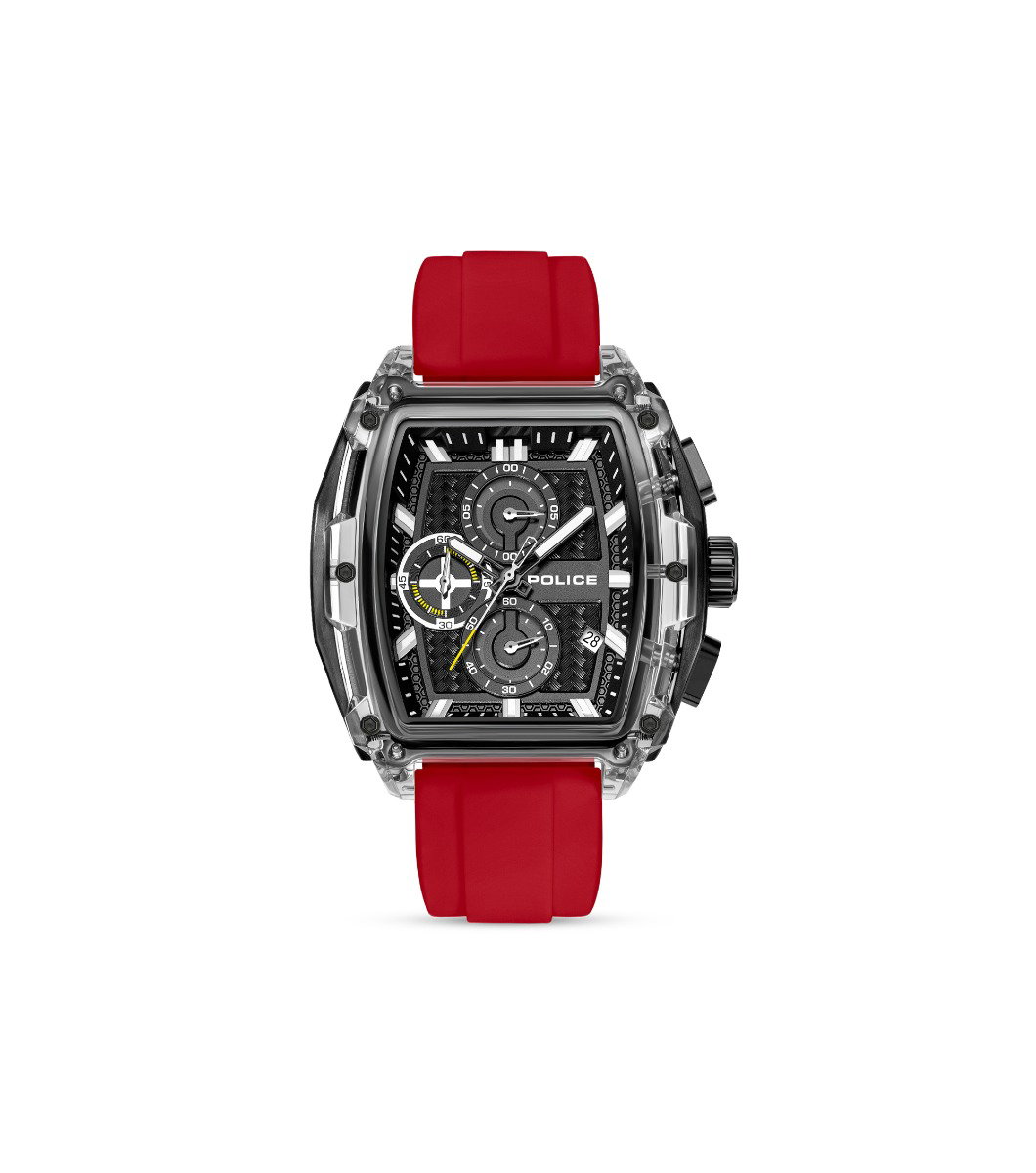 Police Clout Tank Men's Chronograph Watch Set
