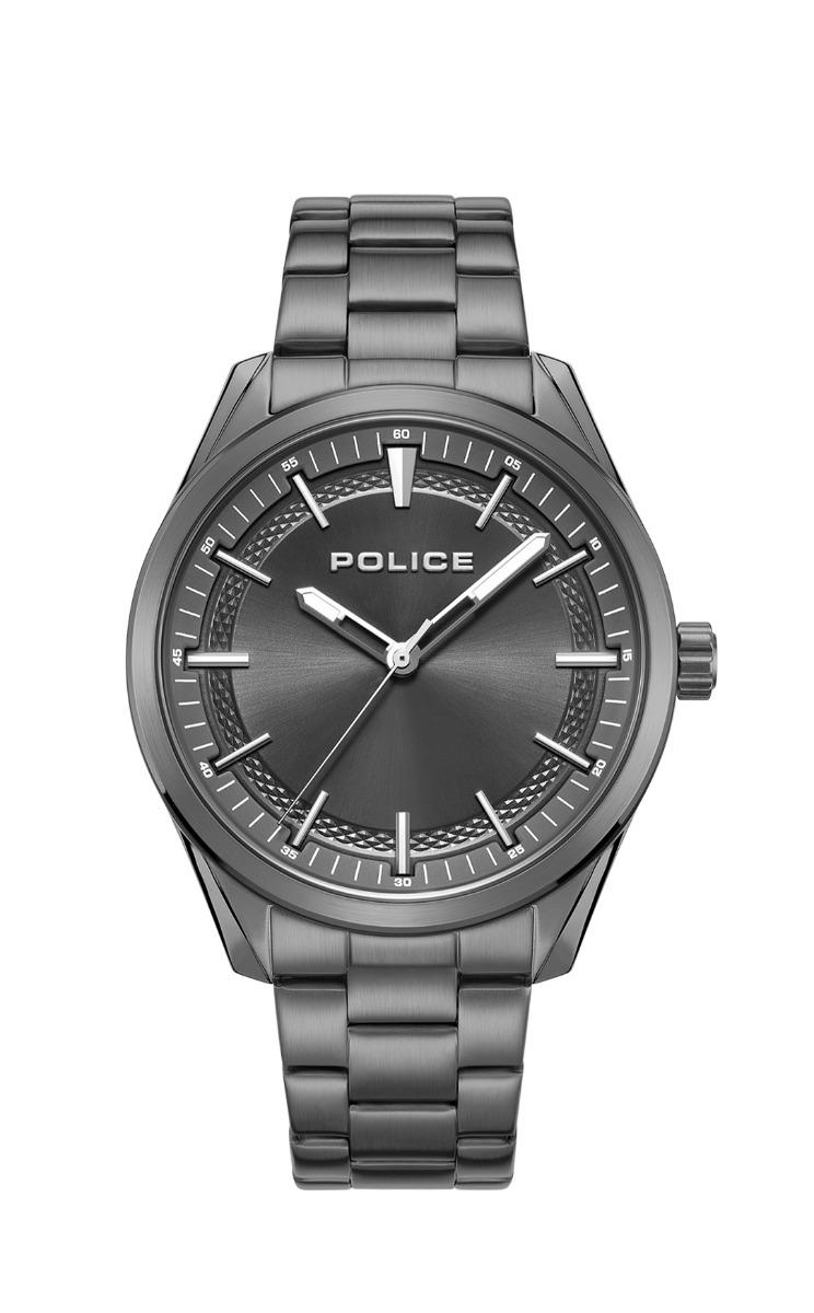 Police Men Gunmetal Steel Grey Dial Watch