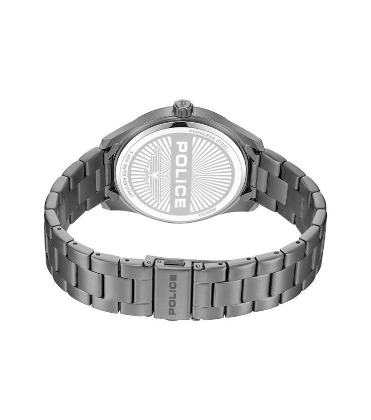 Police Men Gunmetal Steel Grey Dial Watch