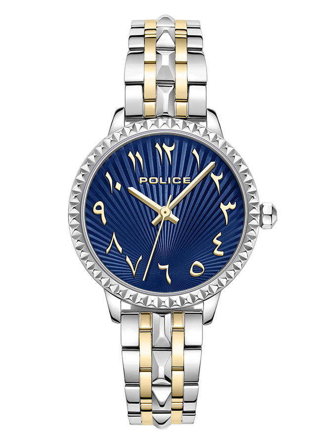 Police watch for women with Arabic number steel gold , Blue 