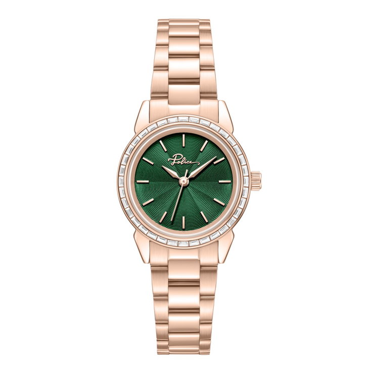 Police Miona Women's Rose Gold Watch with Green Dial