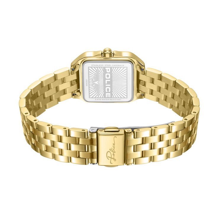 Police Omaha Women's Champagne Dial Gold Watch