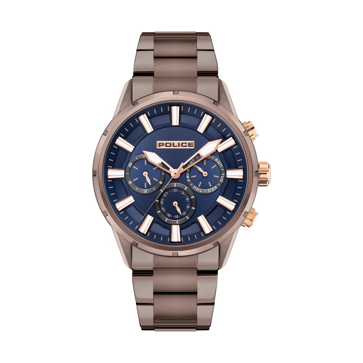 Police ZADAR Watch for men , Brown