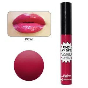 The Balm read my lips Lip Gloss - Pow